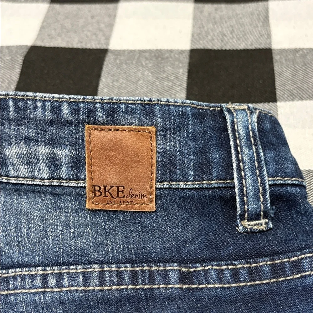 Buckle BKE Payton Skinny Jeans Women's Size 34 x 31.5 Stretch Distressed Dark - Picture 9 of 11